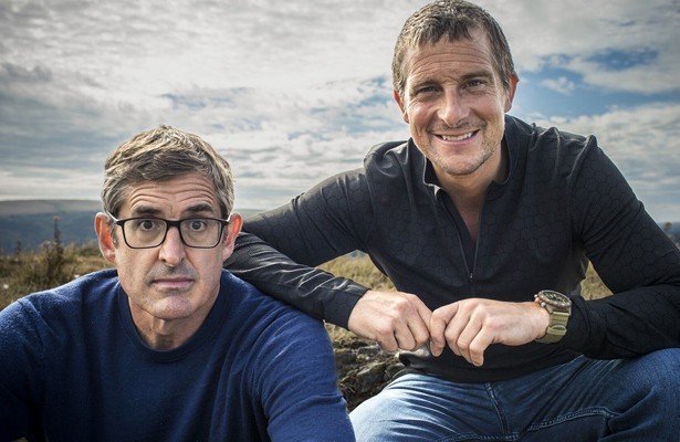 Louis Theroux en Bear Grylls