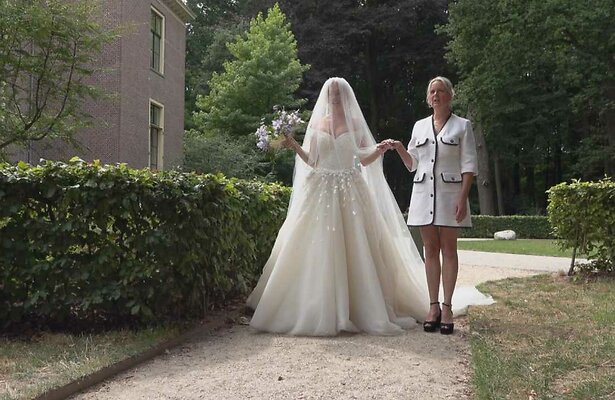 Maxime Meiland en Erica Renkema in Chateau Meiland