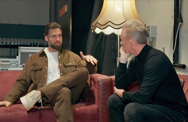 Nick Schilder met Art Rooijakkers