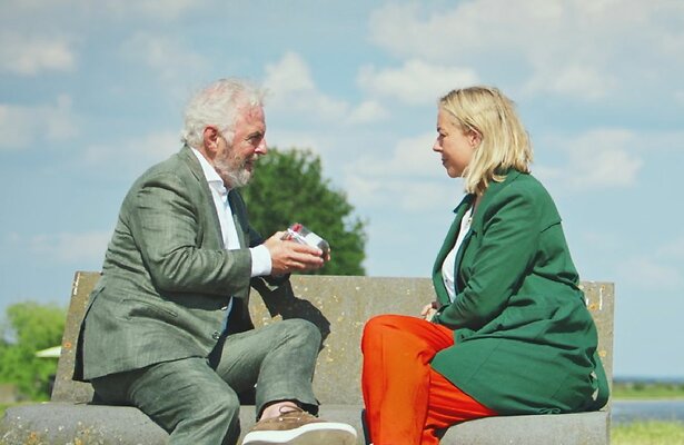 Huub Stapel en Nynke de Jong