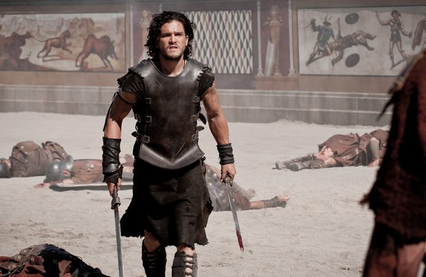 Kit Harington in Pompeii