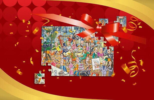 Win de jubileumpuzzel van Omroep MAX