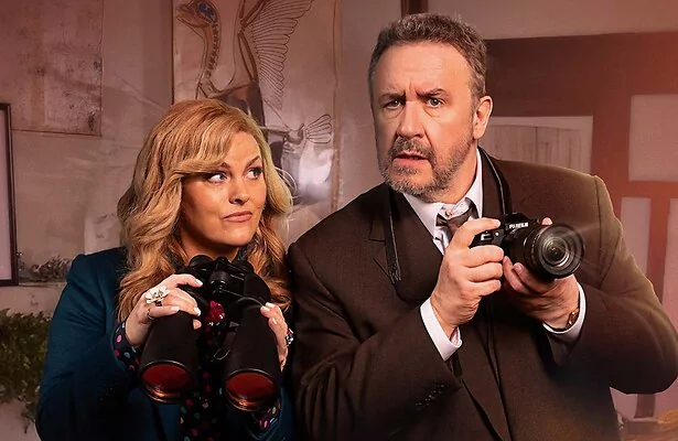 Jo Joyner en Mark Benton voor Shakespeare & Hathaway