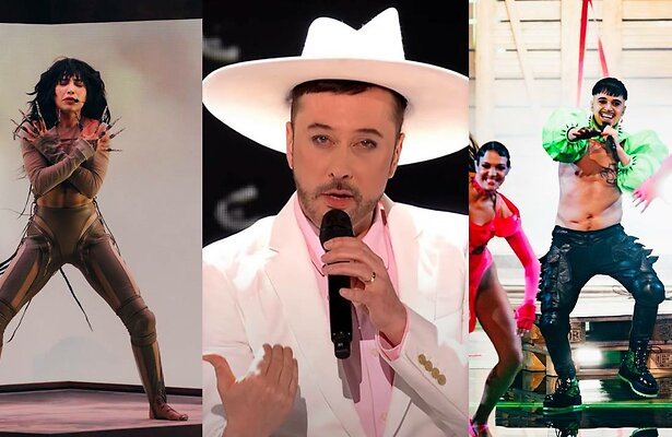 Loreen (Zweden), Gustaph (België), Käärija (Finland)