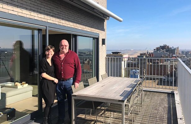 Michel en Sofie in Blankenberge