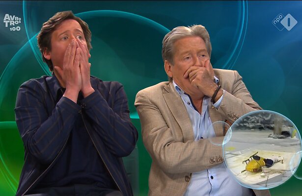 Hans en Steven Kazàn genoten van oude beelden