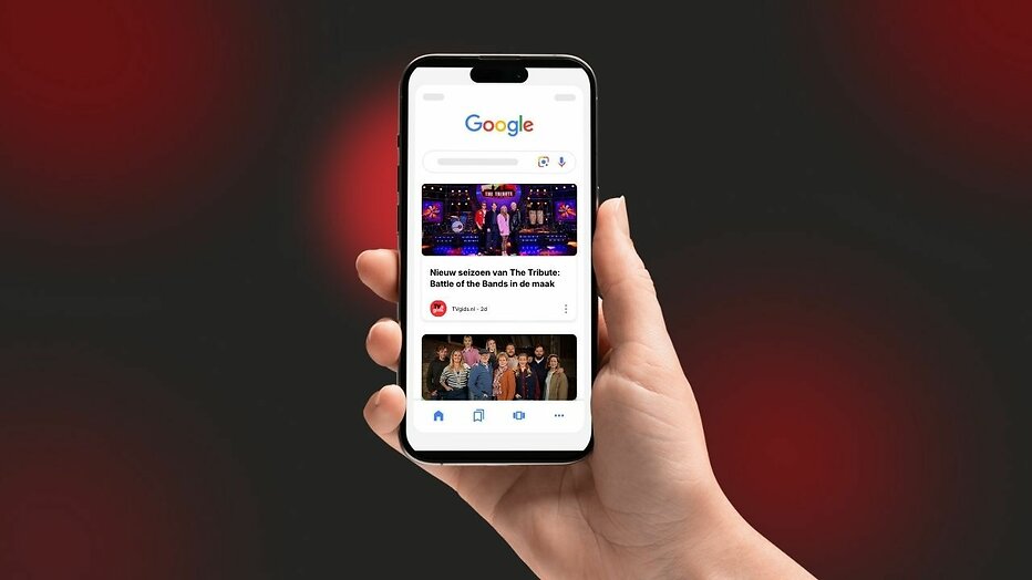 Mis geen moment van het laatste entertainmentnieuws met TVgids.nl in Google Discover