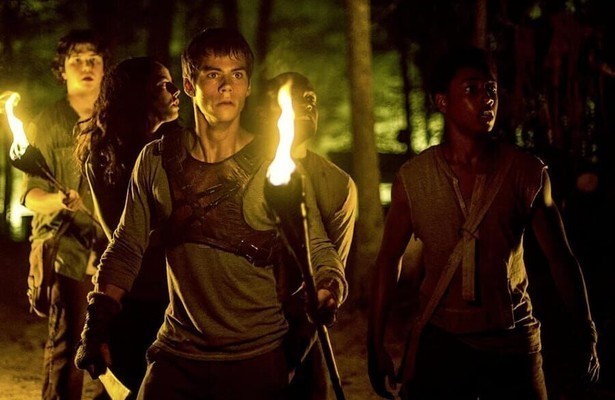 Dylan O'Brien in The Maze Runner