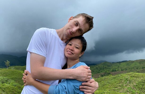 Matt en Maria in The Nevermets