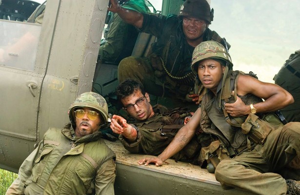 Robert Downey Jr. met Jay Baruchel, Jack Black en Brandon T. Jackson