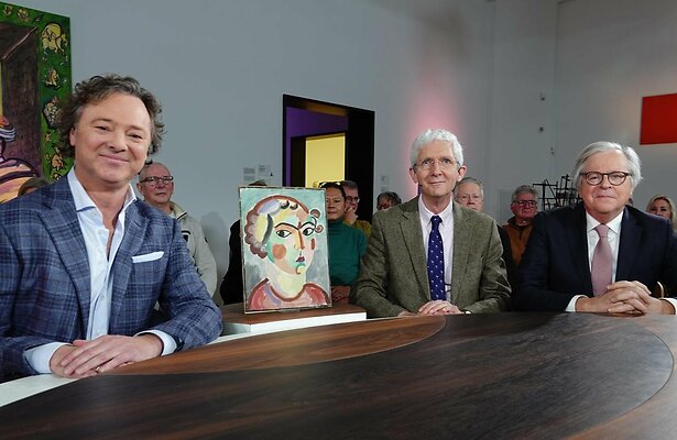 Frits Sissing met experts Willem de Winter en Paul van Rosmalen