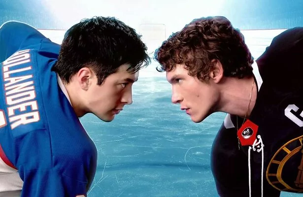 Hudson Williams en Connor Storrie uit Heated Rivalry