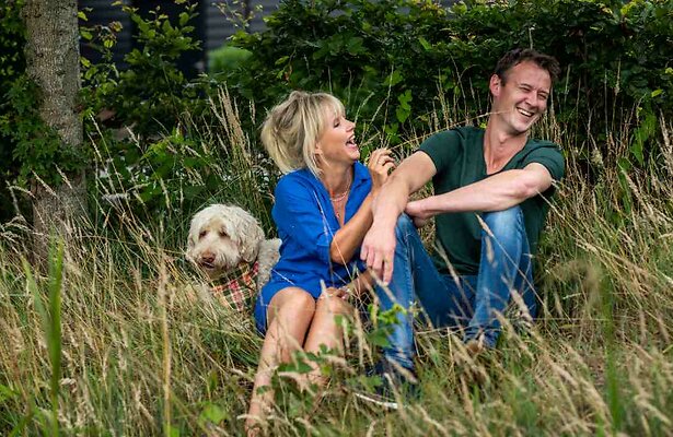 Yvon Jaspers en Boer Jouke uit Boer Zoekt Vrouw 2022