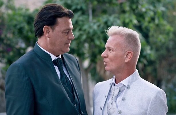 Aadje en Richard in Daar Gaan Ze Weer