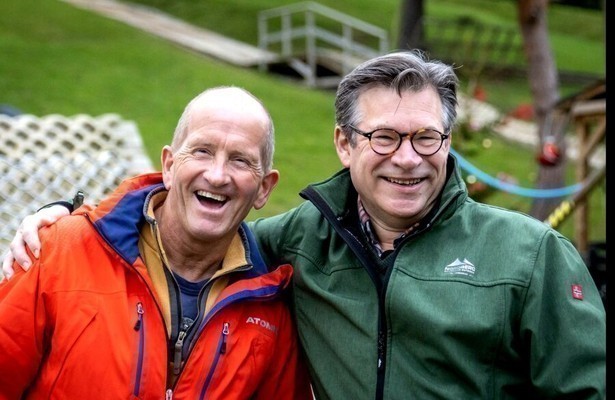 Gerrit Jan Konijnenberg als pionier op de schans