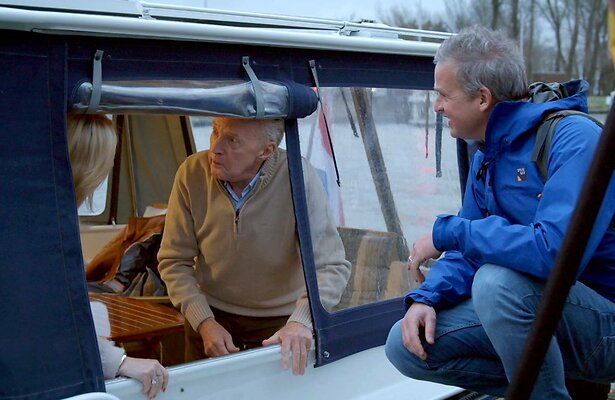Janny van der Heijden, André van Duin en Arnout Hauben