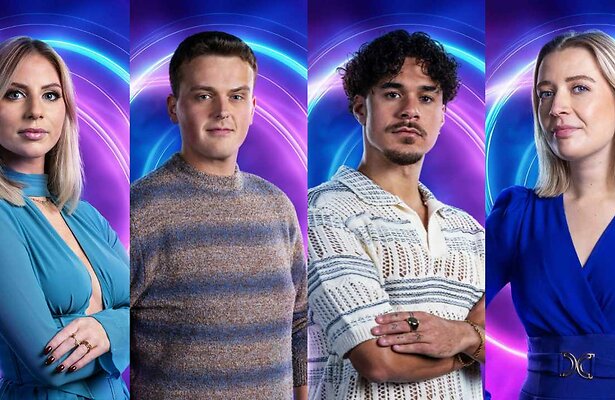 Jolien, Jordy, Mattheus en Sharice voor Big Brother 2025