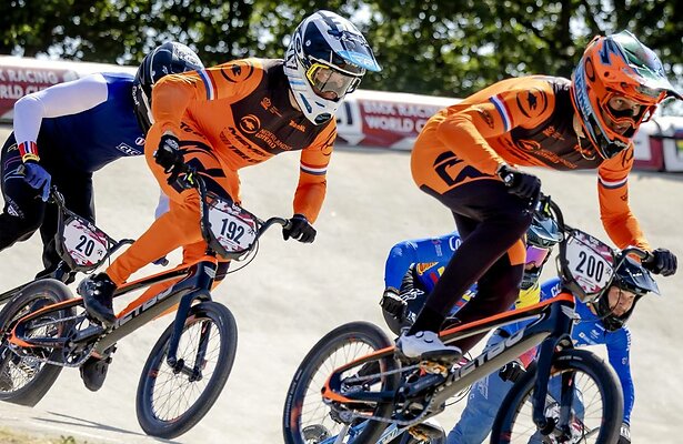 Dave van der Burg (l) en Jaymio Brink (r) 