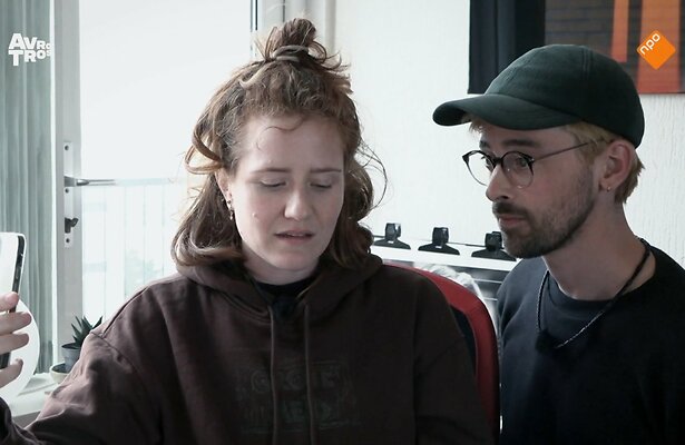 Britte Lagcher en Willem Voogd in Hunted VIPS