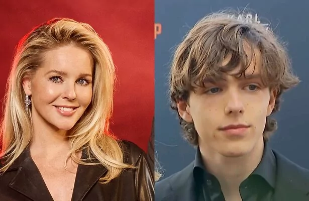 Chantal Janzen en haar zoon James
