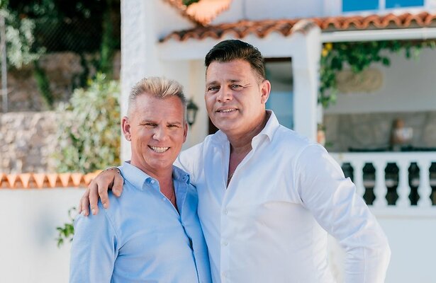 Aadje en Richard in Daar Gaan Ze Weer