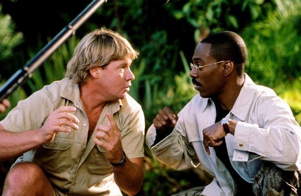 Steve Irwin en Eddie Murphy in Dr. Dolittle 2