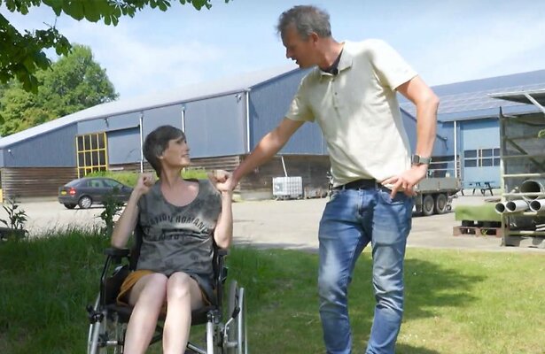 Arnout Hauben en Sylvia