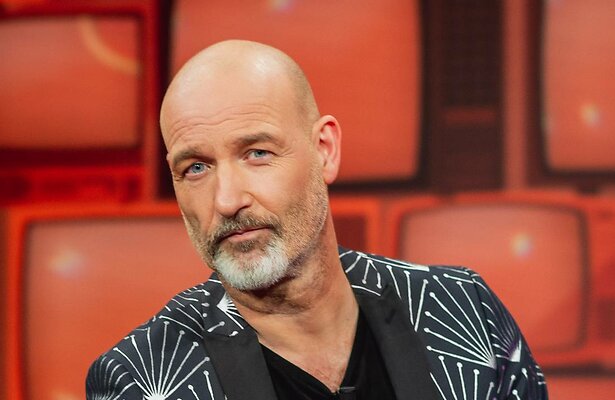 Eddy Zoëy toen hij Ranking The Stars presenteerde.