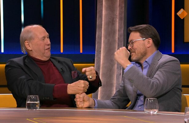 Edwin Rutten en prins Constantijn in Op1