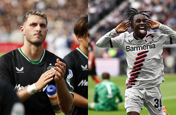 Santiago Gimenez (Feyenoord) vs. Jeremie Frimpong (Leverkusen)