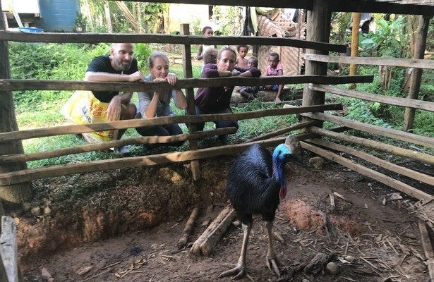 Floortje Dessing in Papoea-Nieuw-Guinea