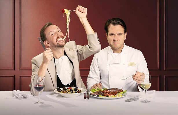 Stijn van Vliet en Tobias Camman voor FOMO Chefs.