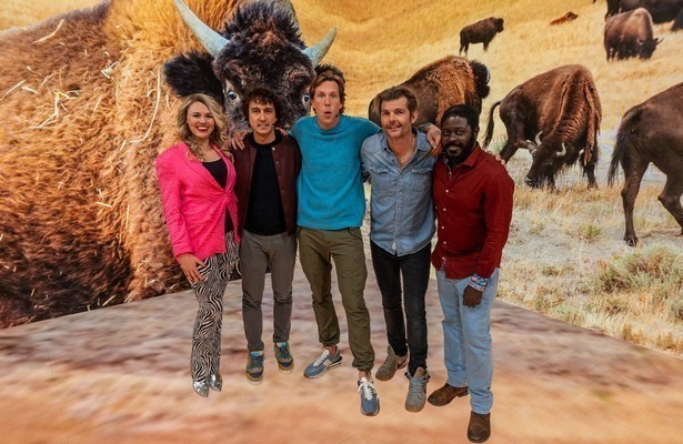 Lisa Loeb, Jesse Klaver, Freek Vonk, Sander Lantinga en André Dongelmans