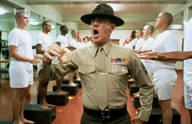 R. Lee Ermey in Full Metal Jacket