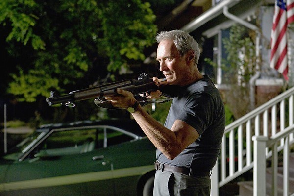 Clint Eastwood pakt autodief