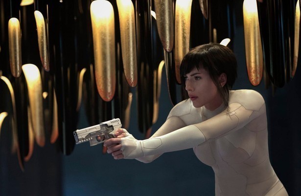 Scarlett Johansson in Ghost in the Shell