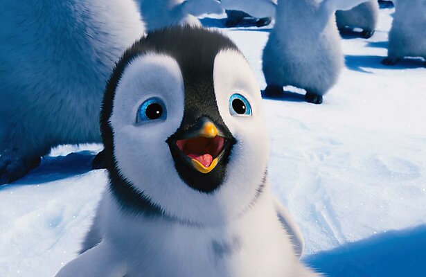Mumble (Elijah Wood) in Happy Feet
