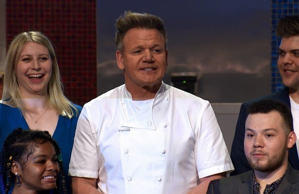 Gordon Ramsay in Hell's kitchen