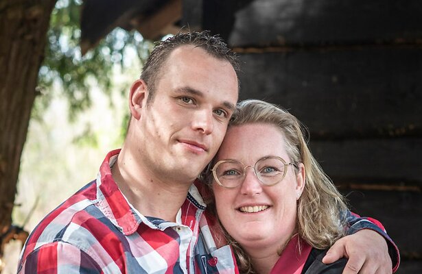 Boerin Hilda en  Tjitse