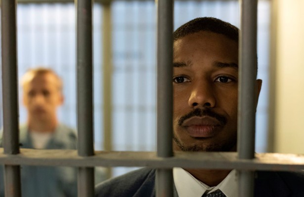 Michael B. Jordan in Just Mercy