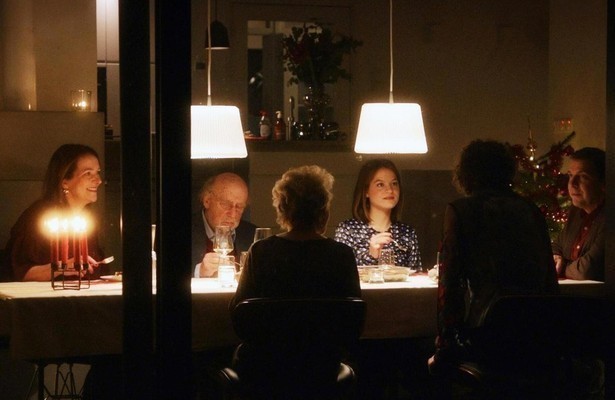 Malou Gorter, Hans Croiset en Juna de Leeuw in Kerstappels