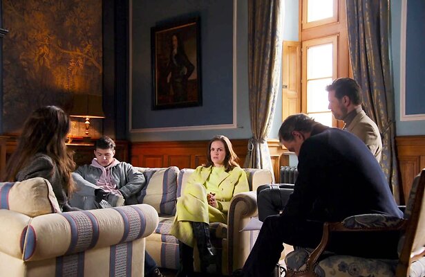 De cliffhanger bevatte veel gepraat.