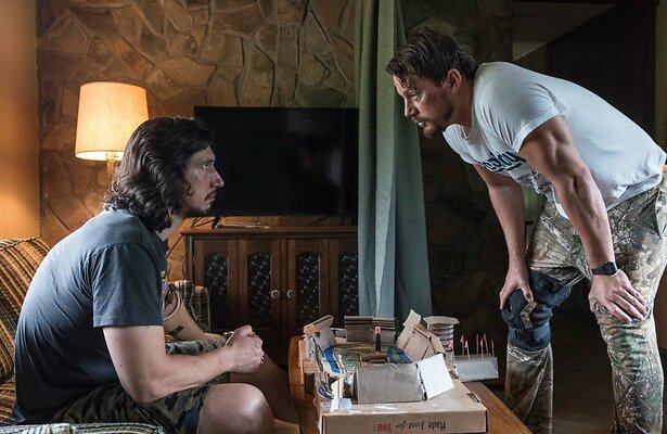 Channing Tatum en Adam Driver in Logan Lucky