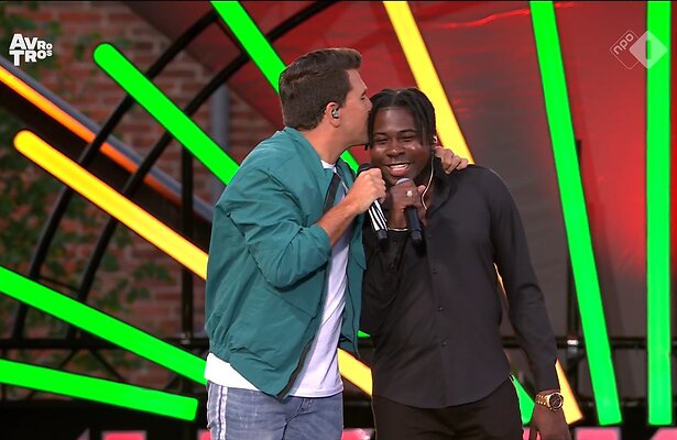 Muziekfeest op het plein