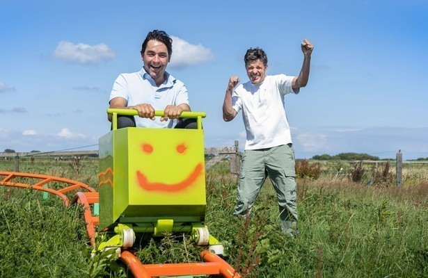 Mark Baanders en Filemon Wesselink voor Made in China