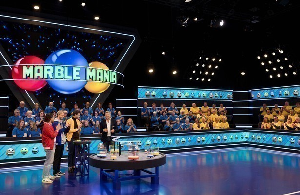 Daan Boom, Jasper Demollin en Tobias Camma in Marble Mania
