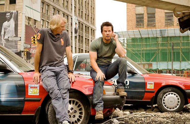 Mark Wahlberg en Transformers: Age of Extinction-regisseur Michael Bay