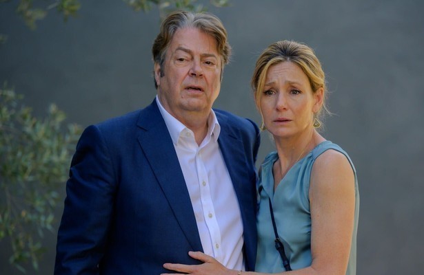 Roger Allam en Nancy Carroll in Murder in Provence