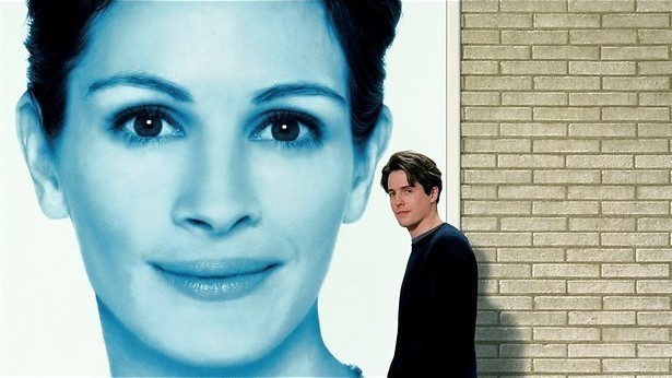 Superster Julia Roberts valt voor boekverkoper Hugh Grant