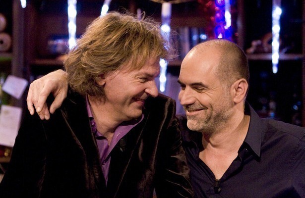 Matthijs van Nieuwkerk en Leo Blokhuis